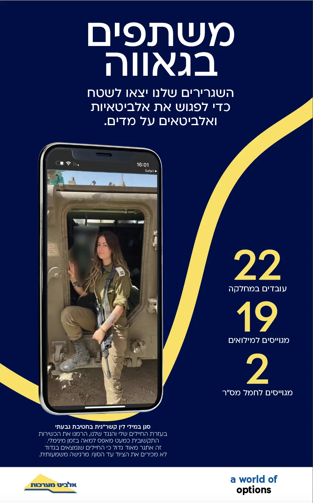 אלביט — מיתוג מעסיק וחוויה