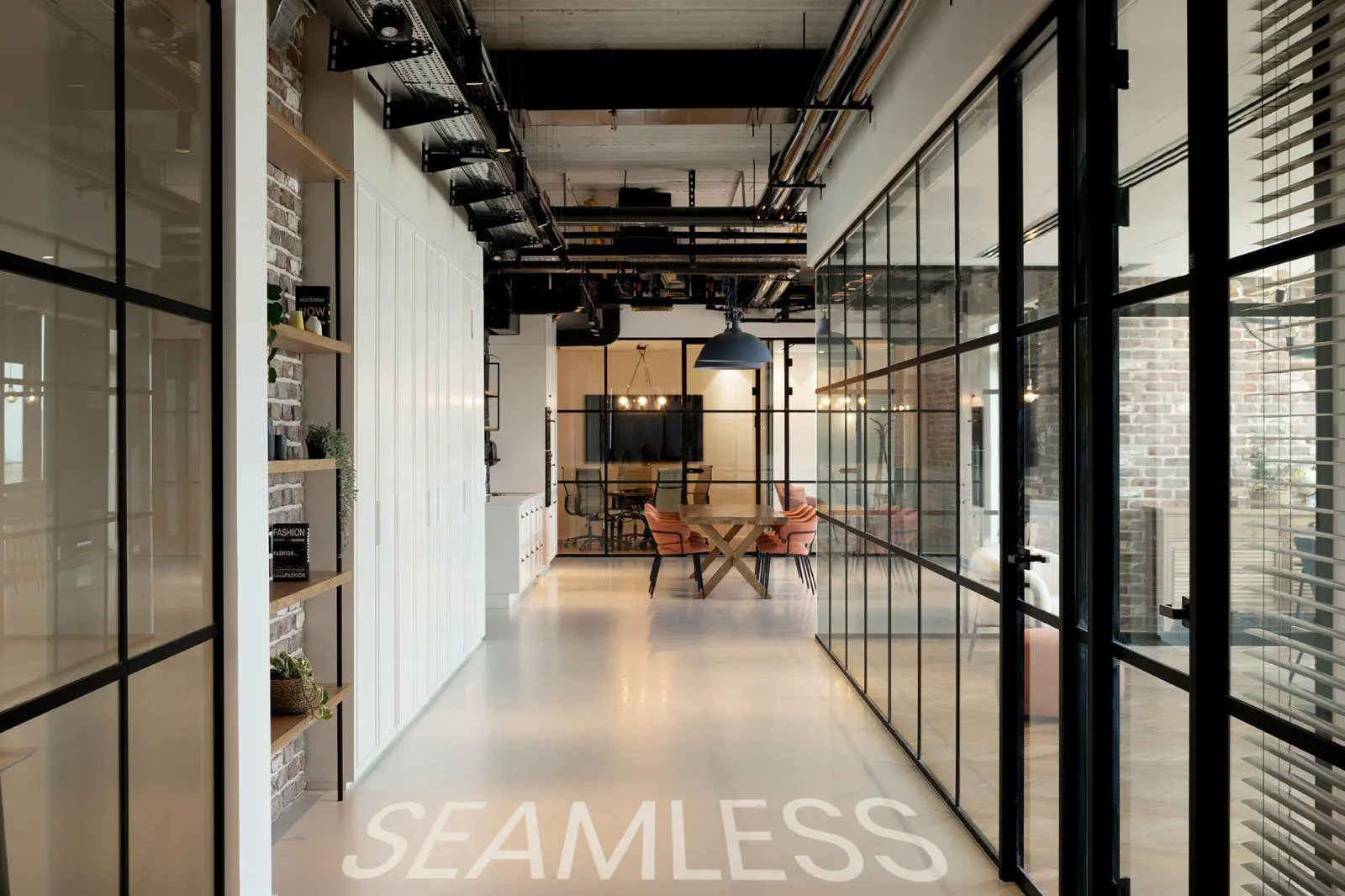 Global Israel premium office-furniture B2B campaign, senior art direction for workspace design brand serving LinkedIn, Outbrain, Texas Instruments, and Perion