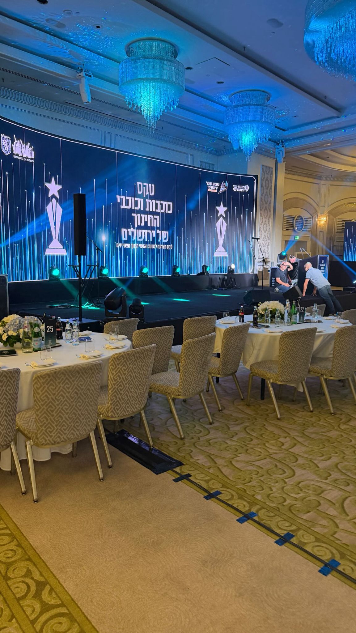 שבוע החינוך בירושלים — מיתוג ועיצוב אירועים