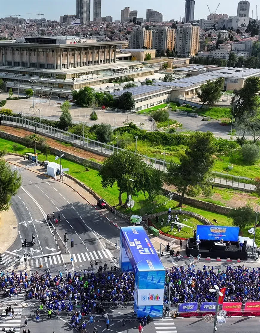 מרתון ירושלים — כיוון קריאייטיב ואוטומציית AI